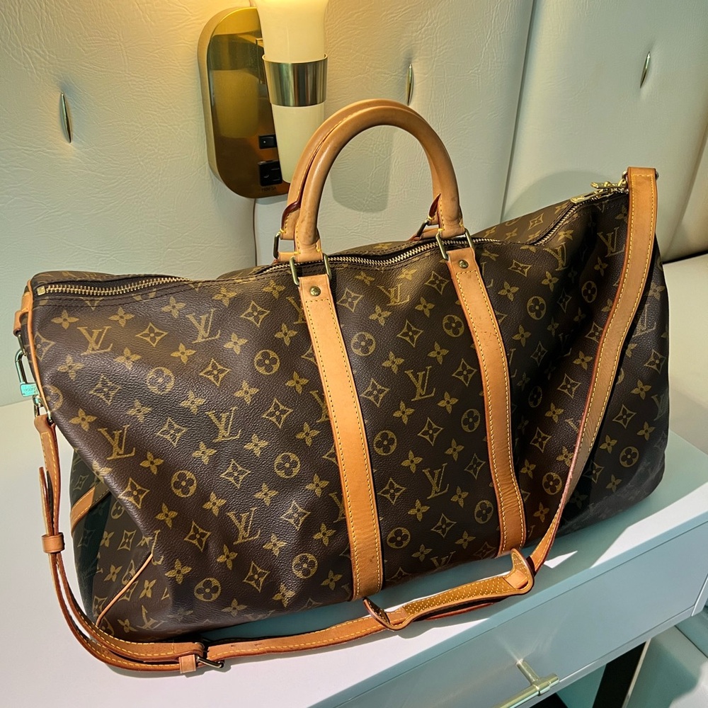 Louis Vuitton Monogram Keepall 55